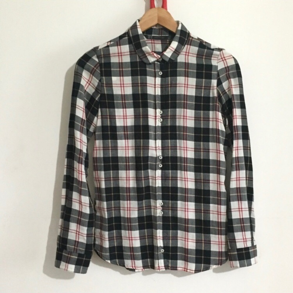 Zara | 💯Cotton Plaid❣️Shirt